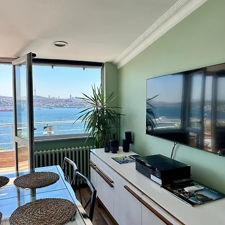 Deluxe Duplex W 210 Bosphorus View In Cihangir Appartement *