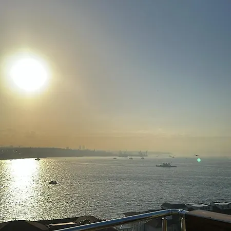 Deluxe Duplex W 210 Bosphorus View In Cihangir Lejlighed Istanbul